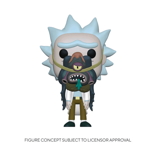 Rick and Morty - Rick with Glorzo Pop! Vinyl - Gametraders Modbury Heights