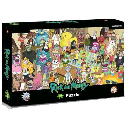 Rick & Morty - Total Rickall 1000 piece Jigsaw Puzzle - Gametraders Modbury Heights