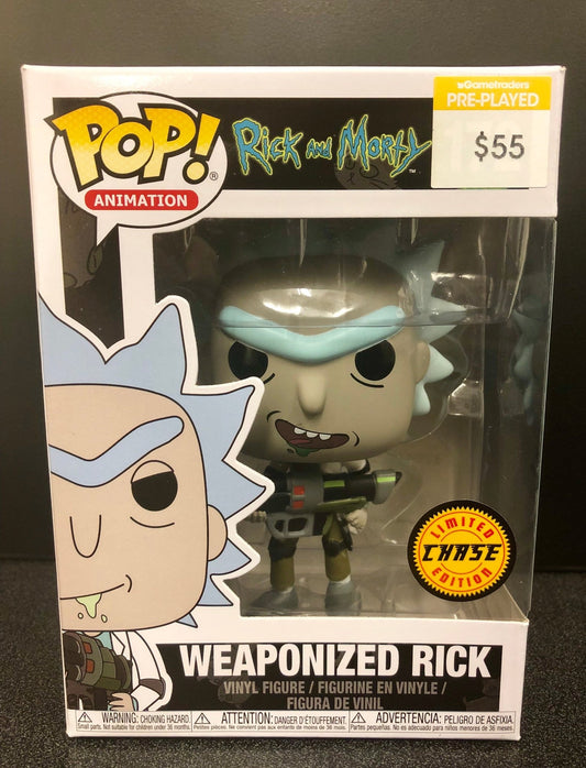 Rick & Morty Weaponized Rick Chase Pop! Vinyl - Gametraders Modbury Heights