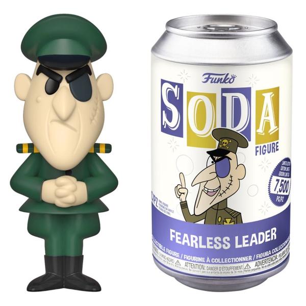 Rocky & Bullwinkle - Fearless Leader Vinyl Soda - Gametraders Modbury Heights