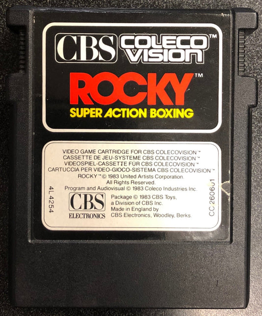 Rocky Super Action Boxing Colecovision - Gametraders Modbury Heights