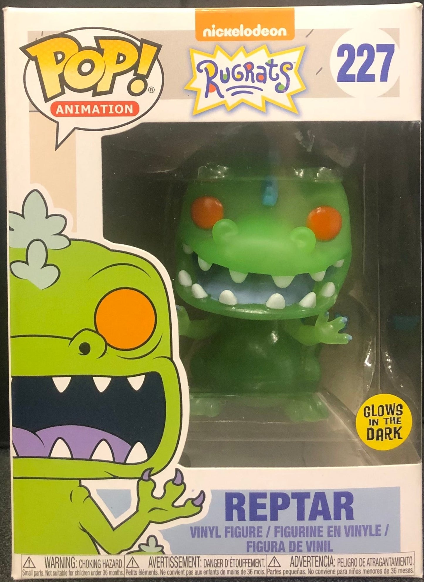 Rugrats - Reptar Glow Pop! Vinyl (Traded) - Gametraders Modbury Heights
