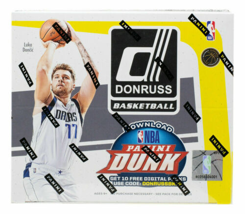 2021-2022 Panini Donruss NBA Basketball Retail Booster Box