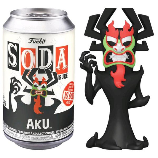 Samurai Jack - Aku Vinyl Soda - Gametraders Modbury Heights