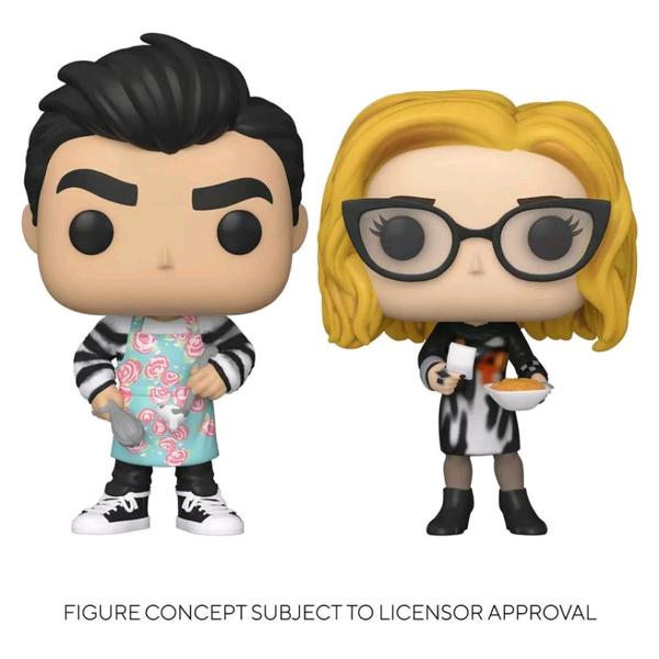 Schitt's Creek - Moira & David Cooking US Exclusive Pop! Vinyl 2 - Pack - Gametraders Modbury Heights
