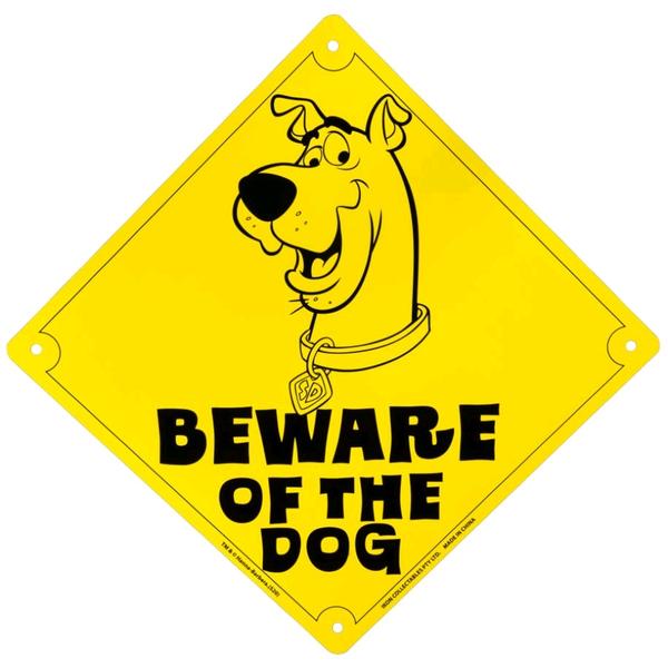 Scooby Doo - Beware of the Dog Tin Sign - Gametraders Modbury Heights