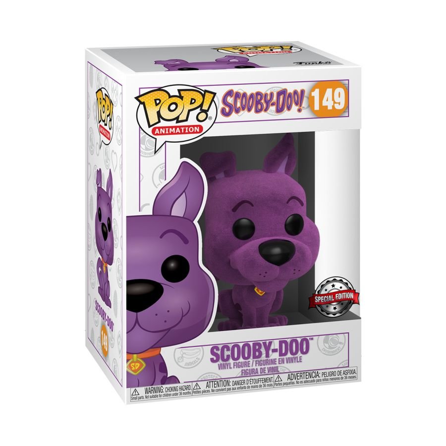 Scooby Doo - Scooby Purple Flocked US Exclusive Pop! Vinyl - Gametraders Modbury Heights