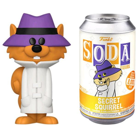 Secret Squirrel - Secret Squirrel Vinyl Soda - Gametraders Modbury Heights