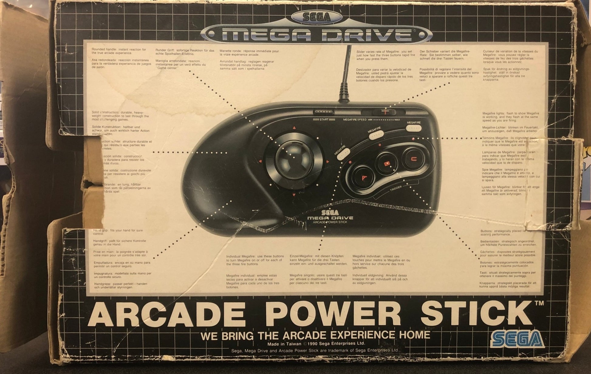 Sega Mega Drive Arcade Power Stick - Gametraders Modbury Heights