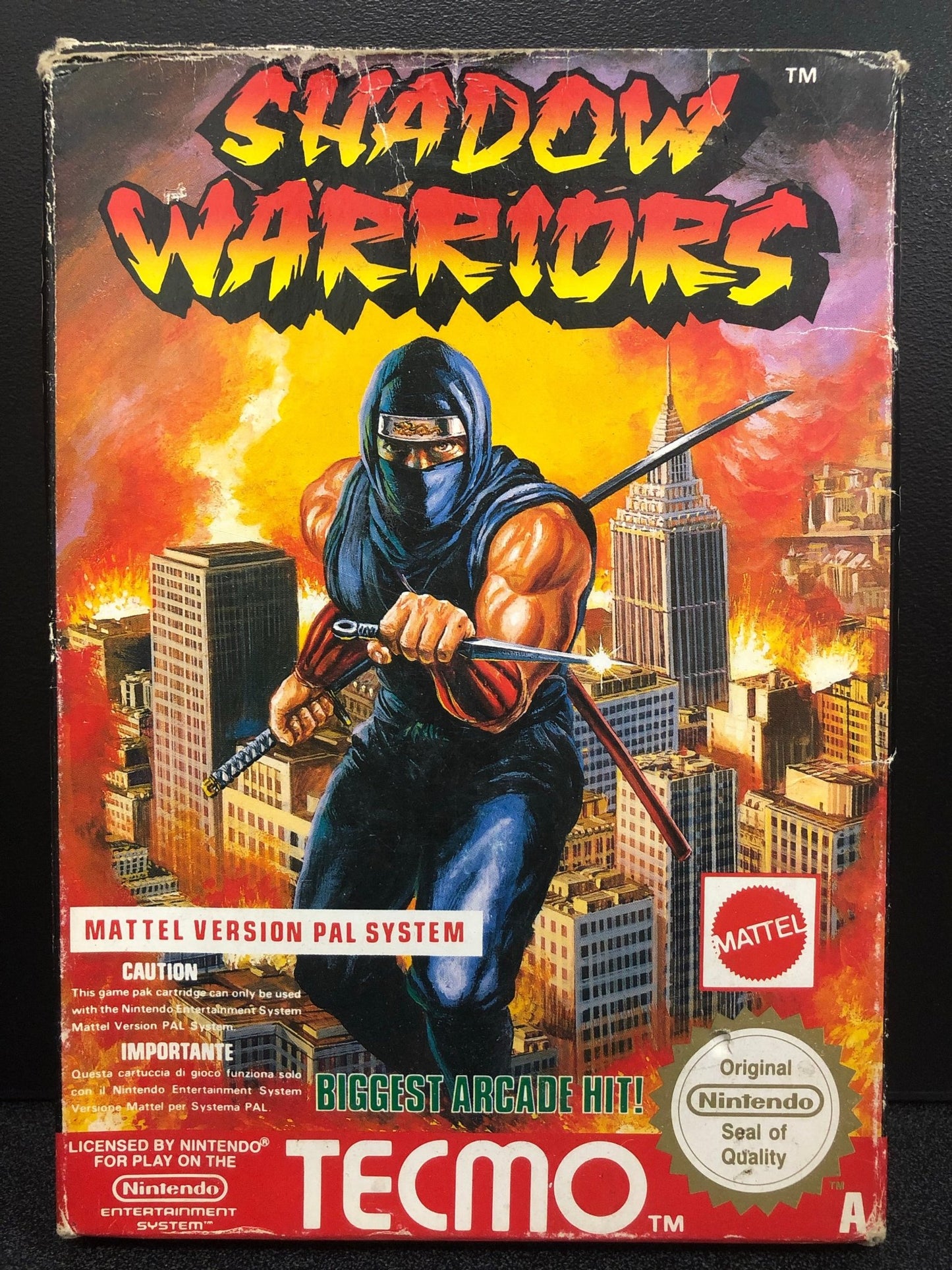 Shadow Warriors NES Boxed - Gametraders Modbury Heights