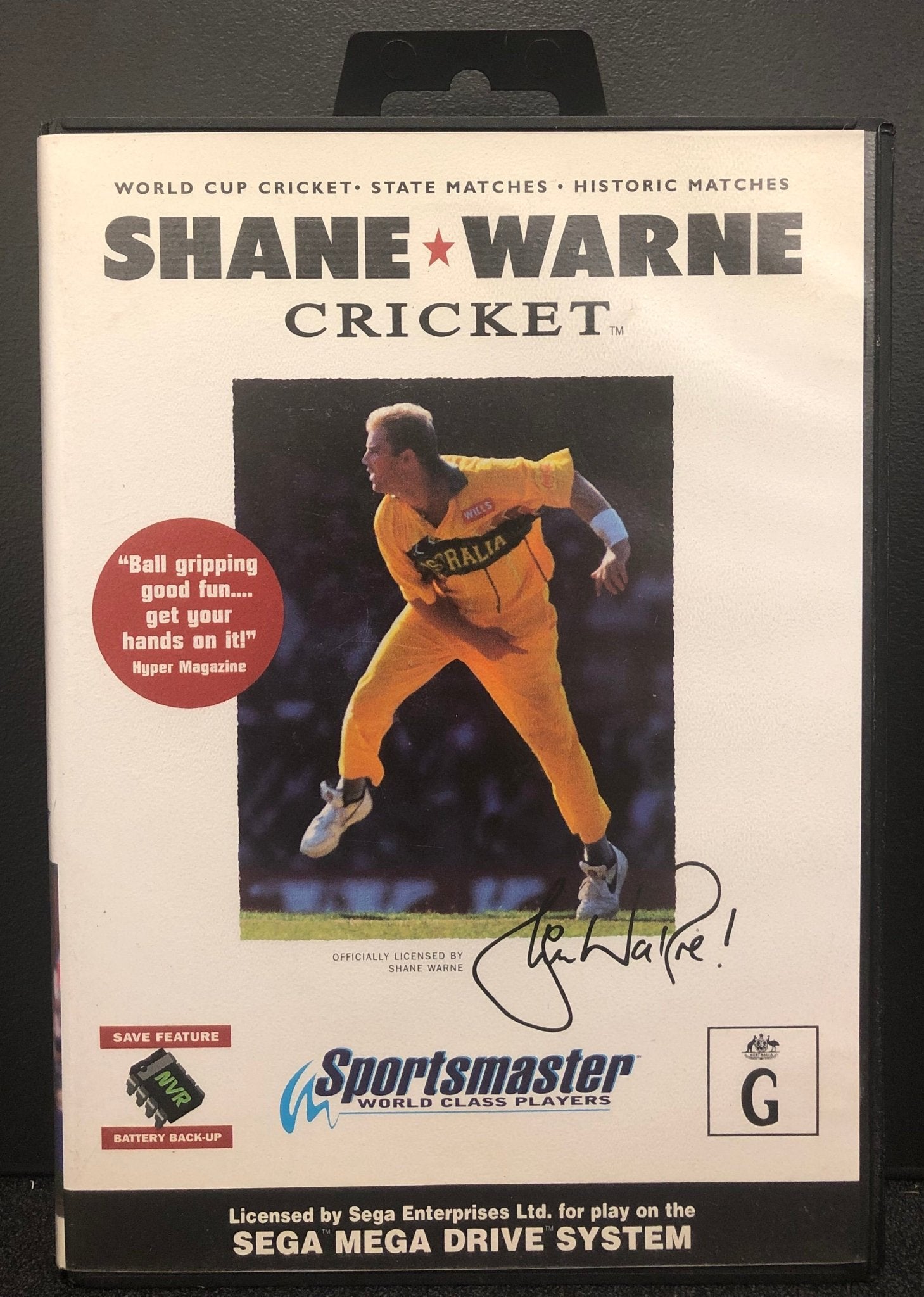 Shane Warne Cricket (Mega Drive) - Gametraders Modbury Heights