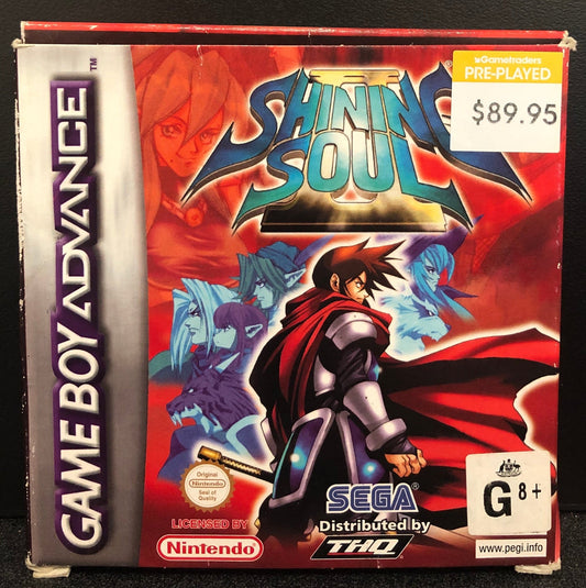 Shining Soul II Gameboy Advance - Gametraders Modbury Heights