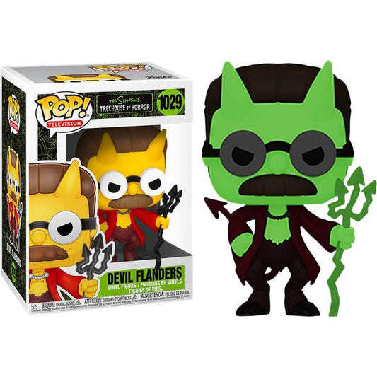 Simpsons - Flanders Devil Glow US Exclusive Pop! Vinyl - Gametraders Modbury Heights