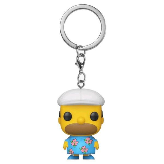 Simpsons - Homer in Muumuu US Exclusive Pocket Pop! Keychain - Gametraders Modbury Heights