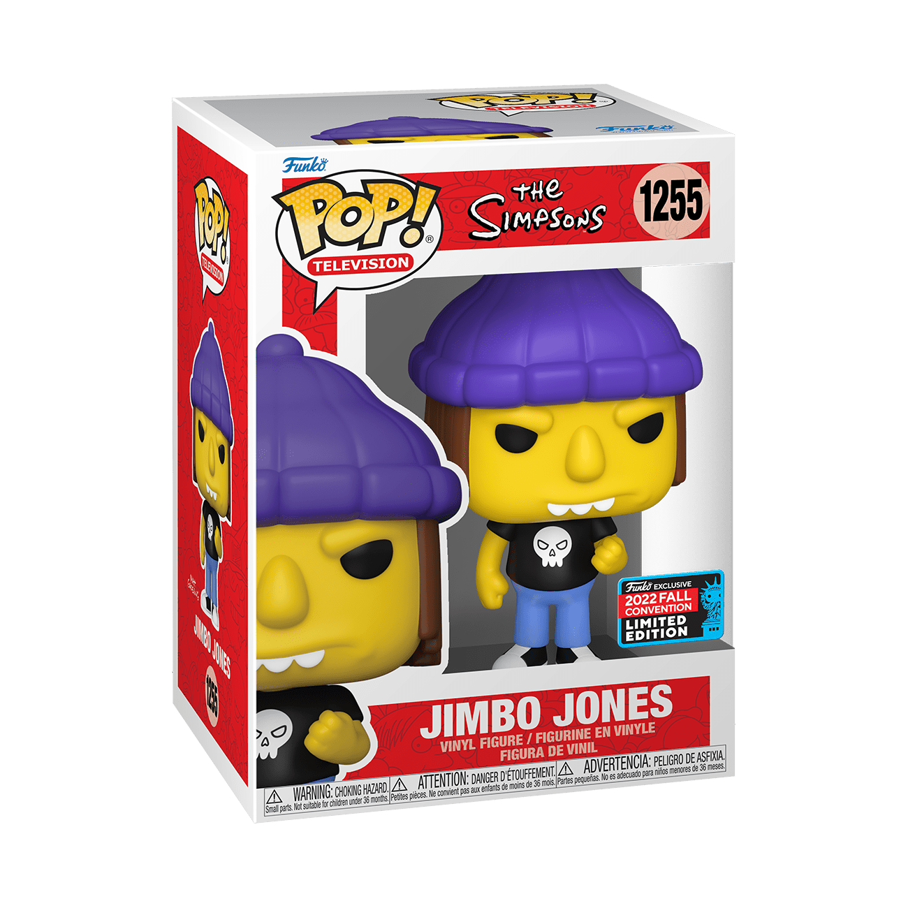 Simpsons - Jimbo Jones Pop! Vinyl NY22 - Gametraders Modbury Heights