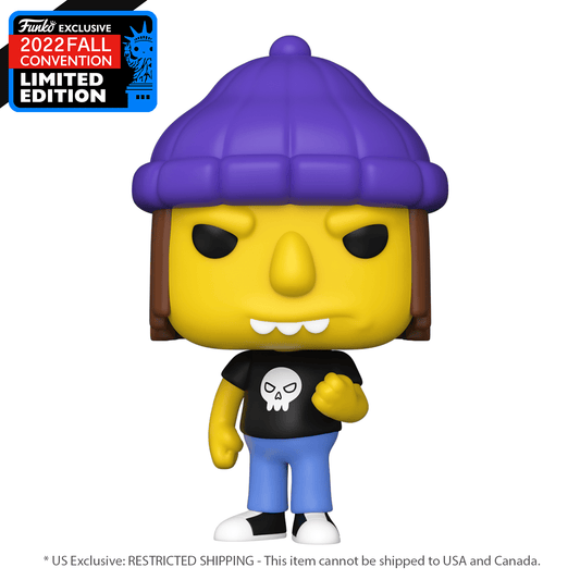 Simpsons - Jimbo Jones Pop! Vinyl NY22 - Gametraders Modbury Heights