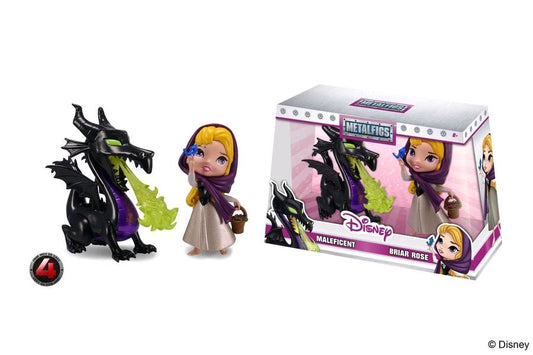Sleeping Beauty - Briar Rose & Maleficent 4" Metals 2pk - Gametraders Modbury Heights