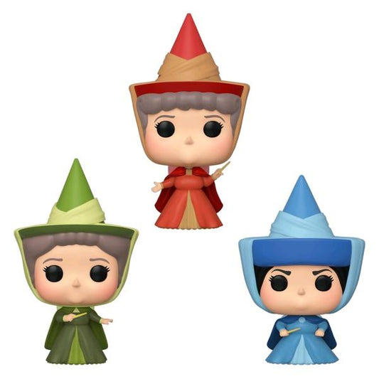 Sleeping Beauty - Fairies Pop! 3pk Vinyl EC20 - Gametraders Modbury Heights