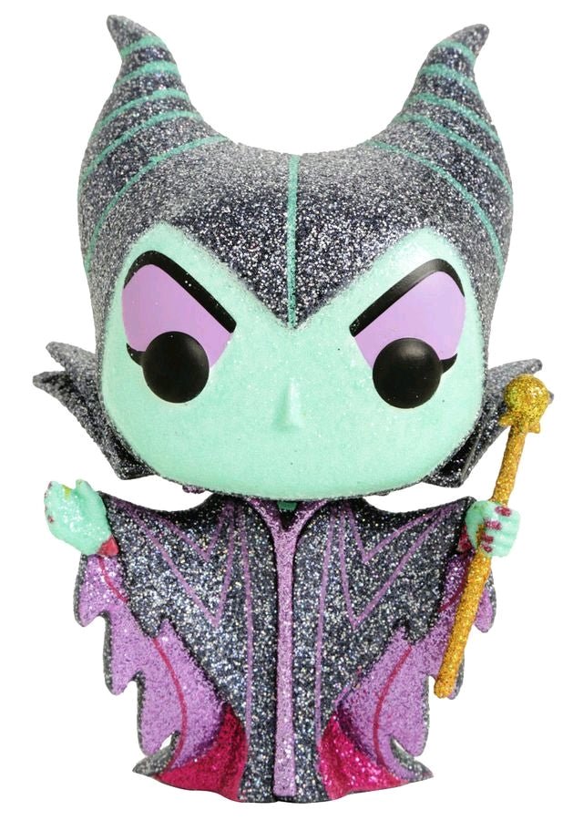 Sleeping Beauty - Maleficent Diamond Glitter US Exclusive Pop! Vinyl - Gametraders Modbury Heights