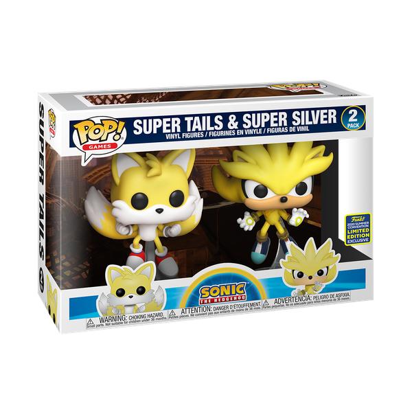 Sonic - Super Tails & Silver Pop! Vinyl 2pk SD20 - Gametraders Modbury Heights