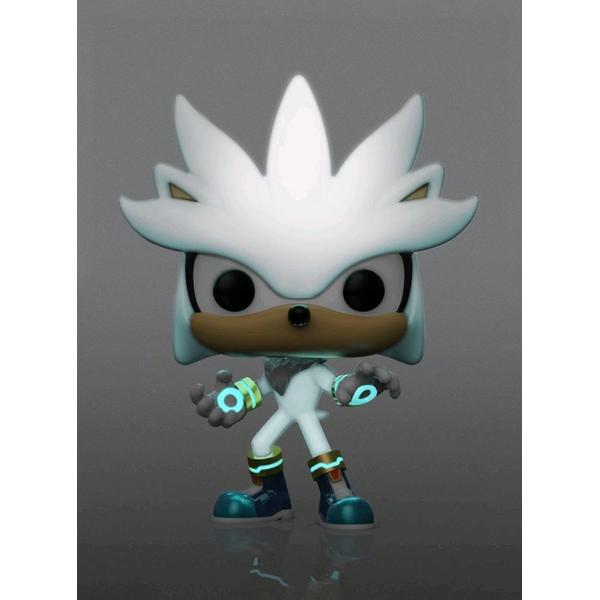 Sonic the Hedgehog - Silver Glow 30th Anniversary US Exclusive Pop! Vinyl - Gametraders Modbury Heights
