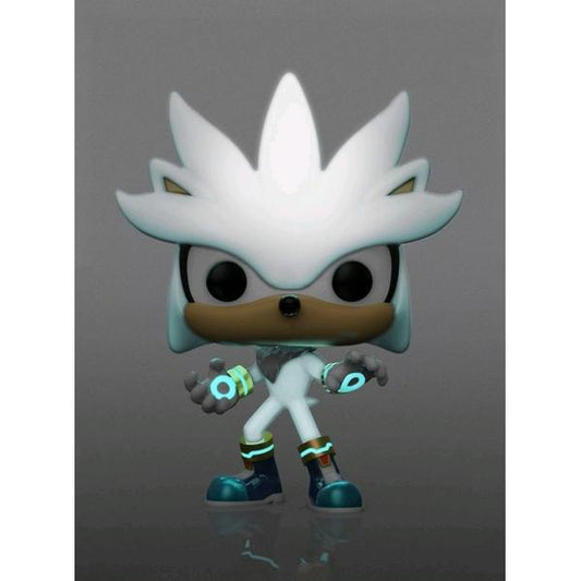 Sonic the Hedgehog - Silver Glow 30th Anniversary US Exclusive Pop! Vinyl - Gametraders Modbury Heights
