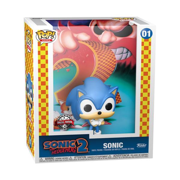Sonic the Hedgehog - Sonic 2 US Exclusive Pop! Vinyl Game Cover - Gametraders Modbury Heights