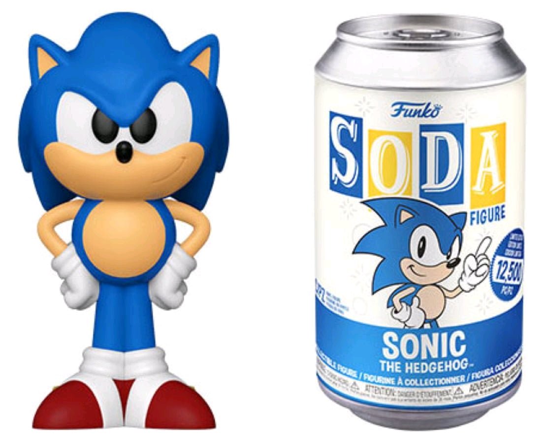 Sonic the Hedgehog - Sonic Vinyl Soda - Gametraders Modbury Heights