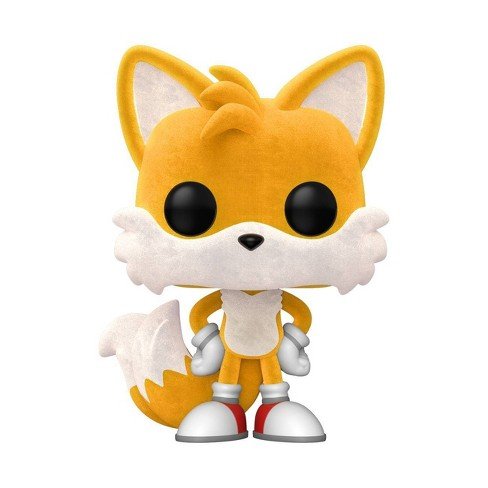 Sonic the Hedgehog - Tails Flocked US Exclusive Pop! Vinyl - Gametraders Modbury Heights