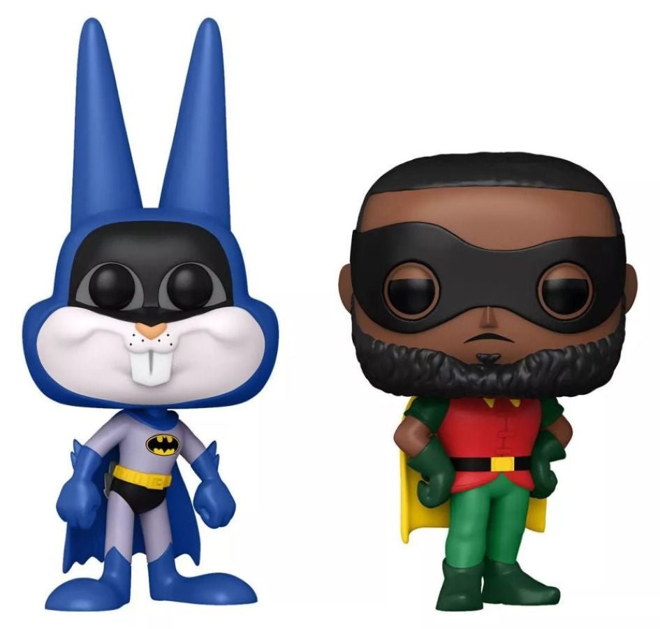 Space Jam 2: A New Legacy - Bugs Bunny as Batman & LeBron James as Robin US Exc Pop! 2 - Pack - Gametraders Modbury Heights