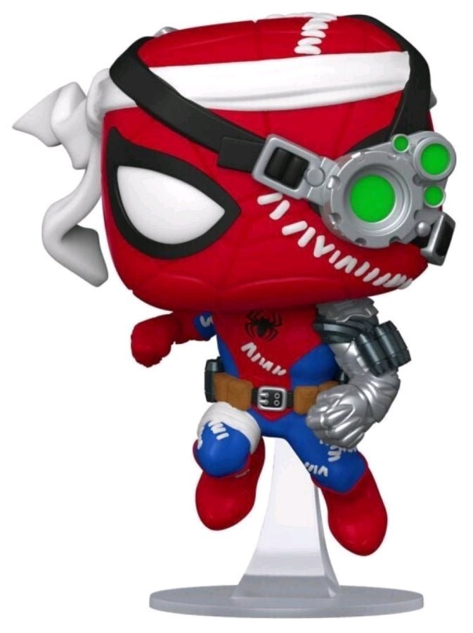 Spider - Man - Cyborg Spider - Man US Exclusive Pop! Vinyl - Gametraders Modbury Heights