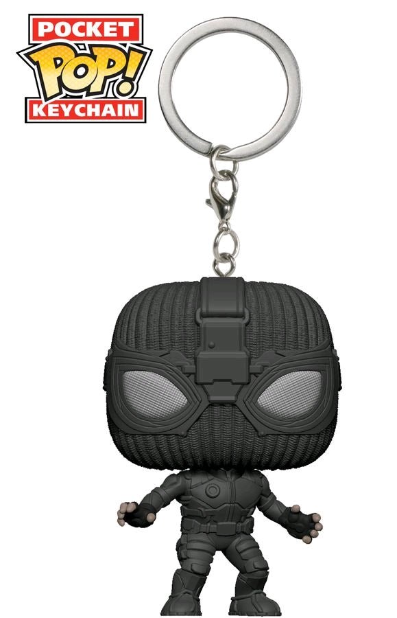 Spider - Man: Far From Home - Stealth Suit Pocket Pop! Vinyl Keychain - Gametraders Modbury Heights