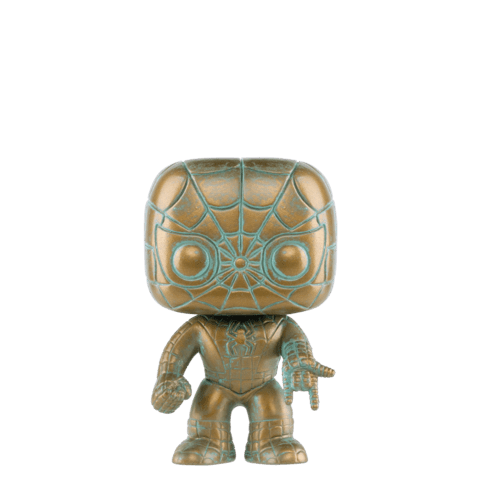 Spider - Man - Marvel 80th Anniversary Patina US Exclusive Pop! Vinyl - Gametraders Modbury Heights