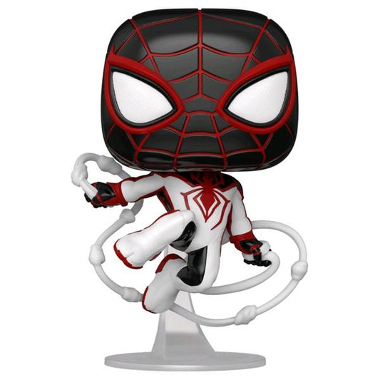 Spider - Man: Miles Morales - Spider - Man Track Suit Pop! Vinyl - Gametraders Modbury Heights