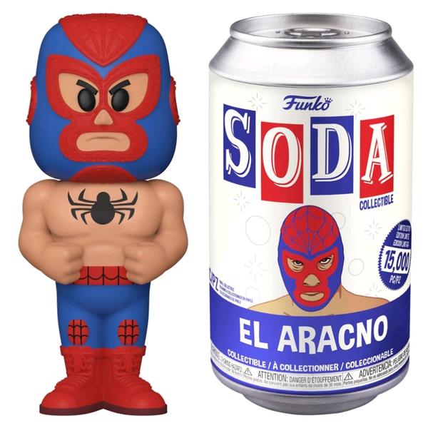 Spider - Man - Spider - Man Luchadore Vinyl Soda - Gametraders Modbury Heights