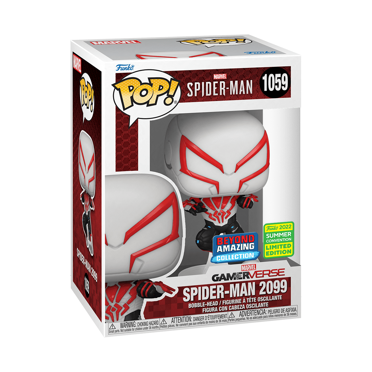 Spider - Man (VG2018) - Spider - Man 2099 WH Pop! Vinyl SD22 - Gametraders Modbury Heights