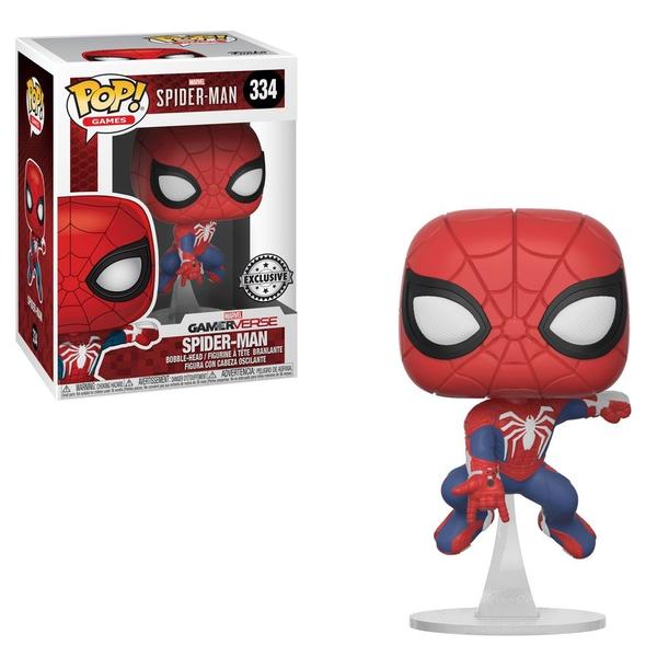 Spider - Man (Video Game 2018) - Spider - Man Swinging US Exclusive Pop! Vinyl - Gametraders Modbury Heights