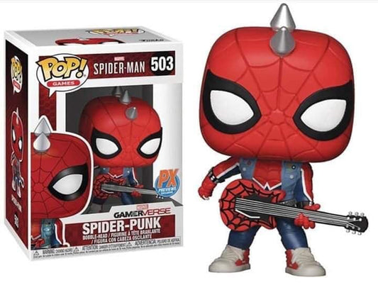 Spider - Man (Video Game 2018) - Spider - Punk US Exclusive Pop! Vinyl - Gametraders Modbury Heights