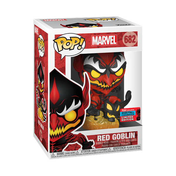 SpiderMan - Red Goblin Pop! Vinyl NY20 - Gametraders Modbury Heights