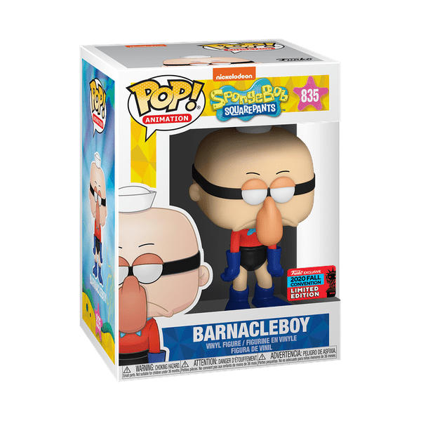 SpongeBob - Barnacle Boy Pop! Vinyl NY20 - Gametraders Modbury Heights