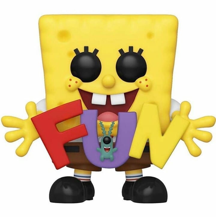 Spongebob - Spongebob with FUN US Exclusive Pop! Vinyl - Gametraders Modbury Heights