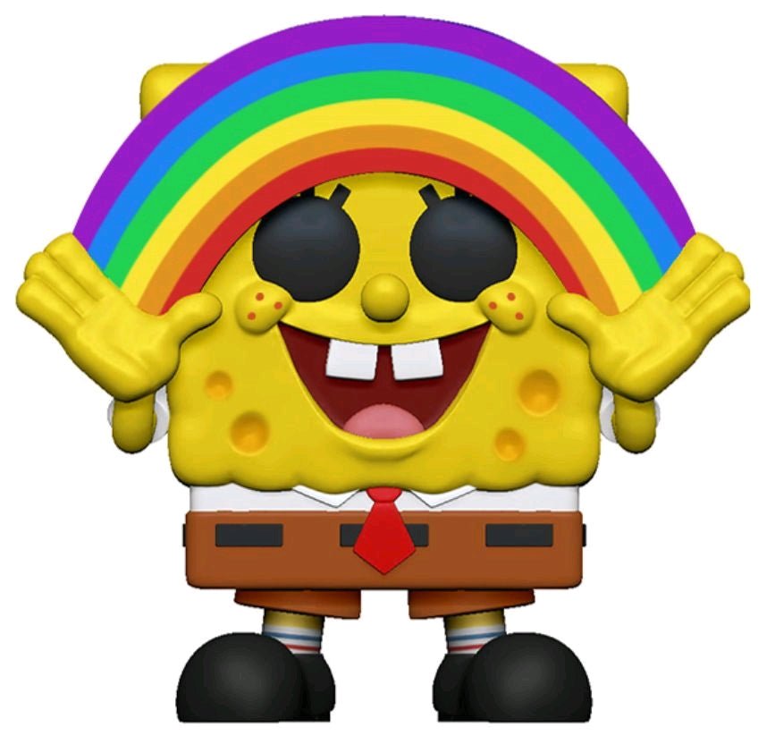 SpongeBob SquarePants - Spongebob Rainbow Pop! Vinyl - Gametraders Modbury Heights