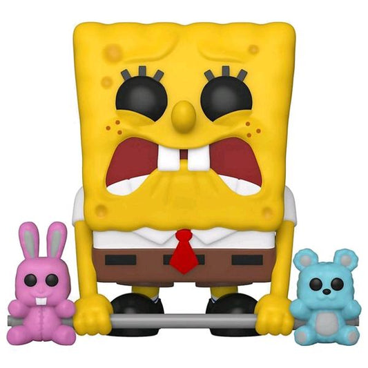 SpongeBob SquarePants - SpongeBob Weightlifter US Exclusive Pop! Vinyl - Gametraders Modbury Heights
