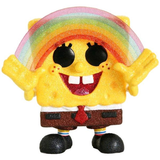 SpongeBob SquarePants - SpongeBob with Rainbow Diamond Glitter Pop! Vinyl - Gametraders Modbury Heights