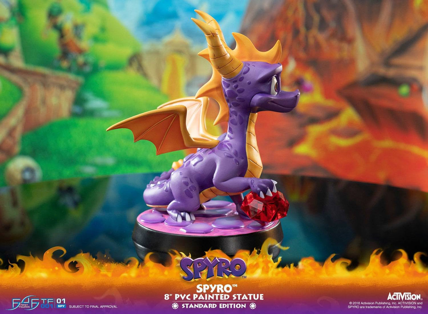 Spyro the Dragon 8" PVC Statue - Gametraders Modbury Heights