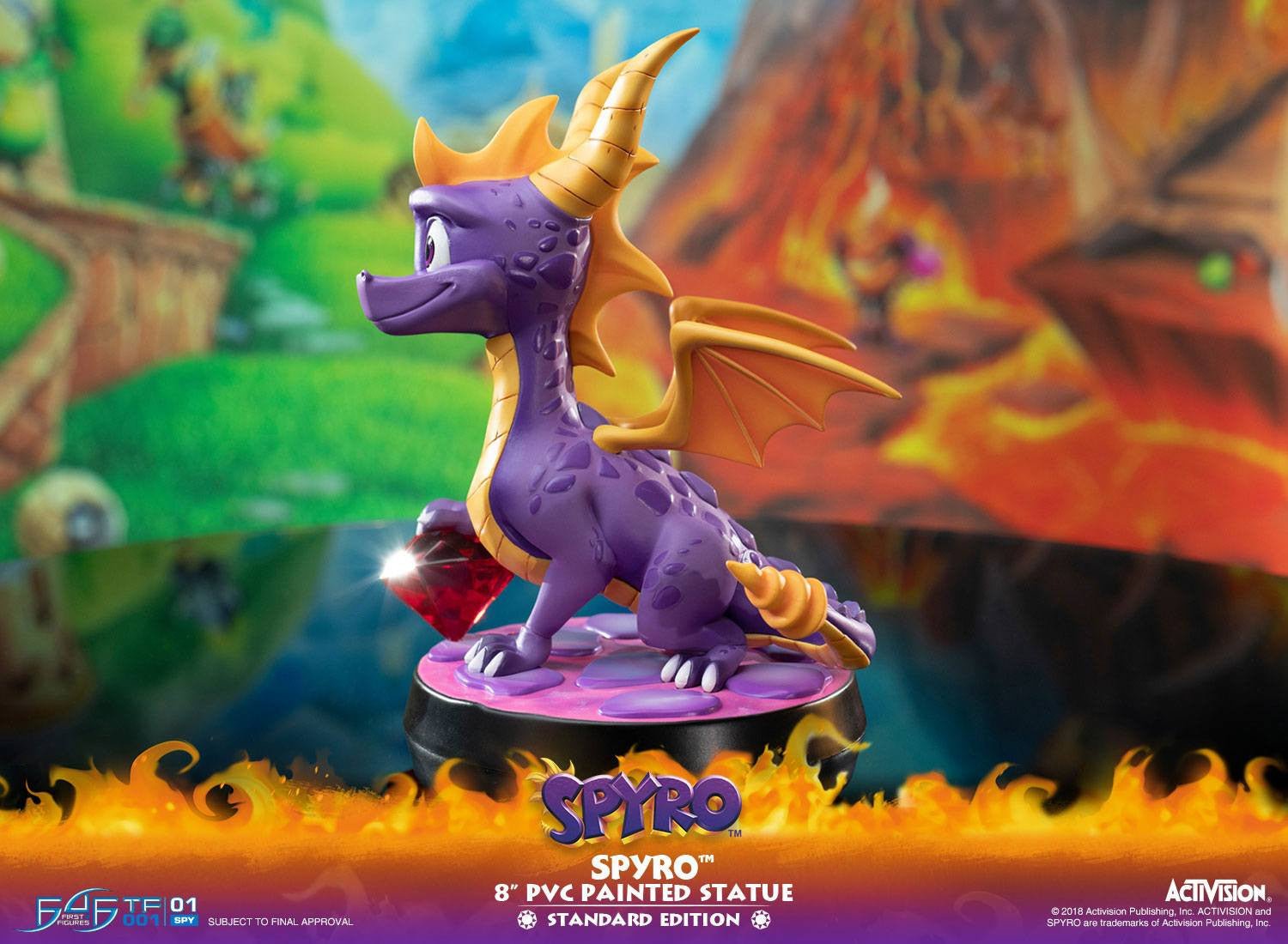 Spyro the Dragon 8" PVC Statue - Gametraders Modbury Heights