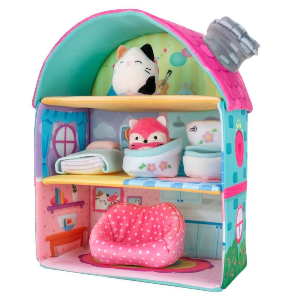 SQUISHMALLOWS SQUISHVILLE Large Soft Playset (Squishville House Assortment) - Gametraders Modbury Heights