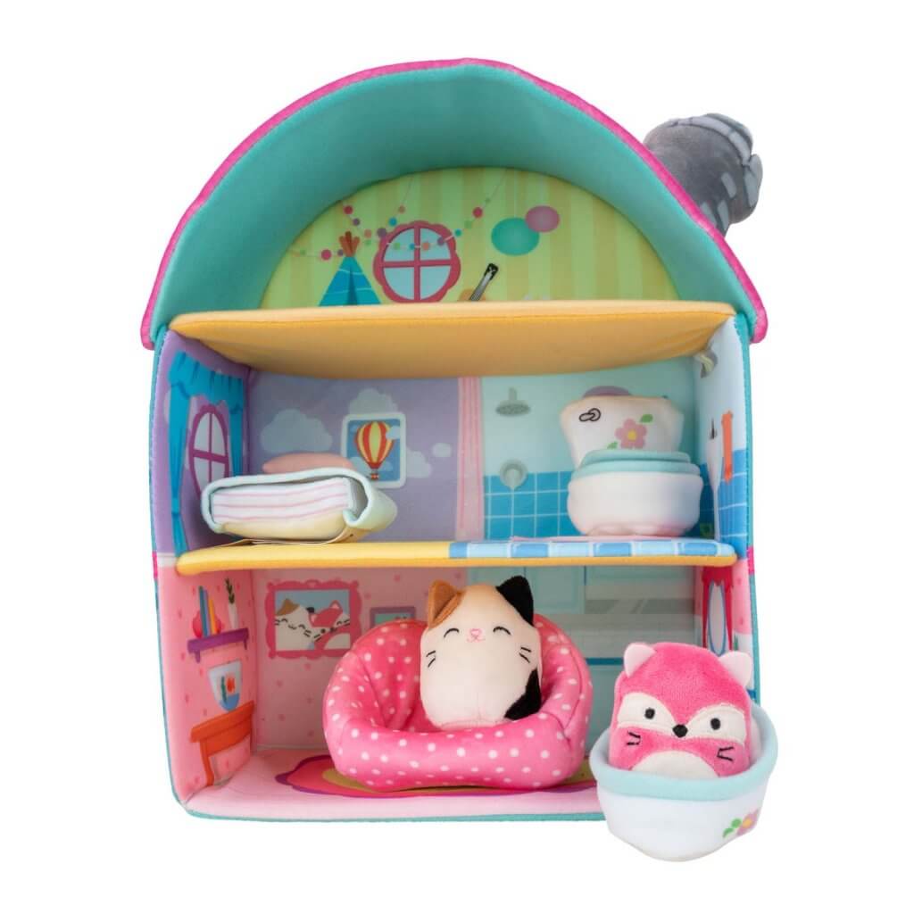 SQUISHMALLOWS SQUISHVILLE Large Soft Playset (Squishville House Assortment) - Gametraders Modbury Heights