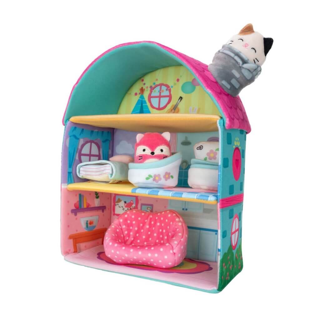 SQUISHMALLOWS SQUISHVILLE Large Soft Playset (Squishville House Assortment) - Gametraders Modbury Heights