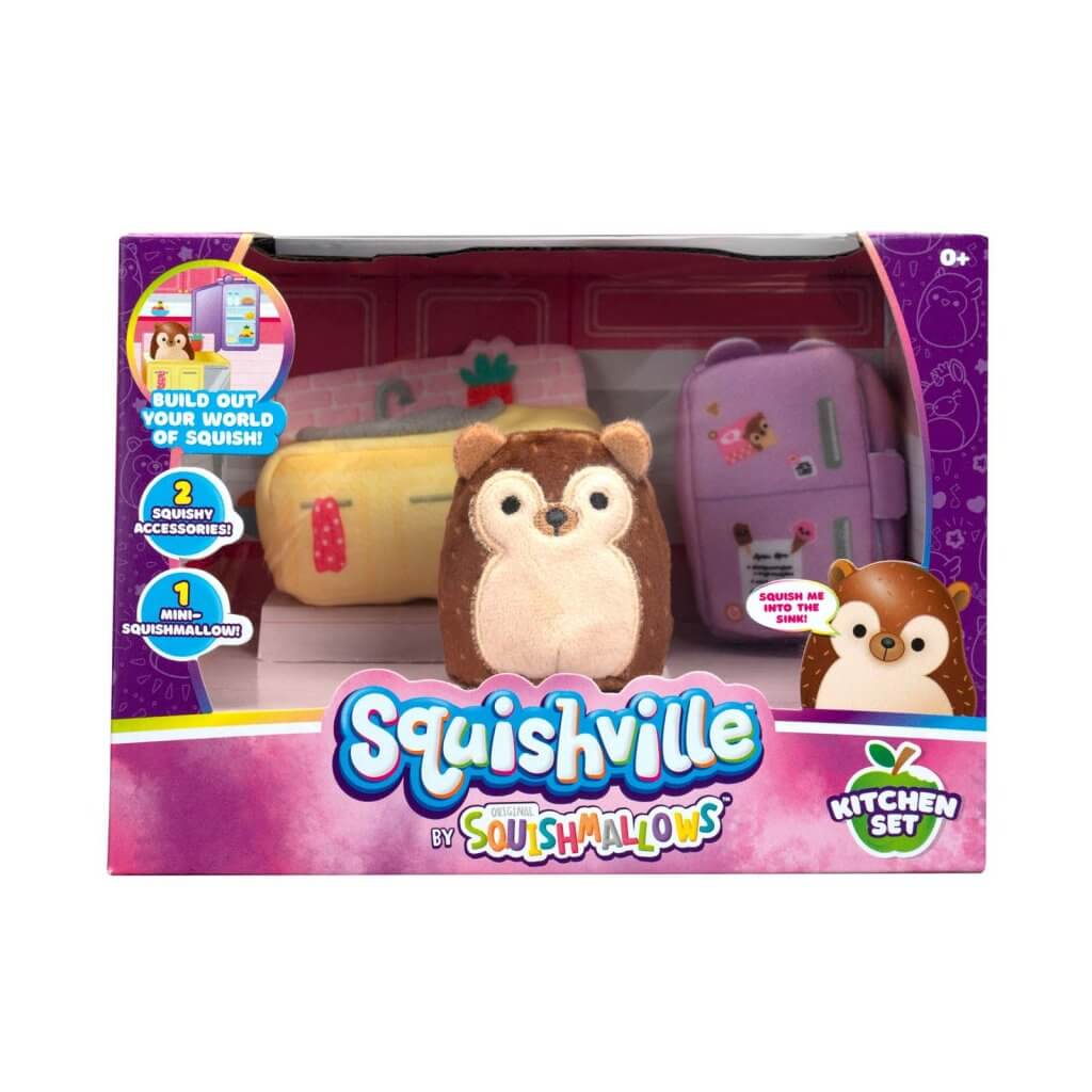 SQUISHMALLOWS SQUISHVILLE Mini Plush (Squishville Accessory Set) - Gametraders Modbury Heights